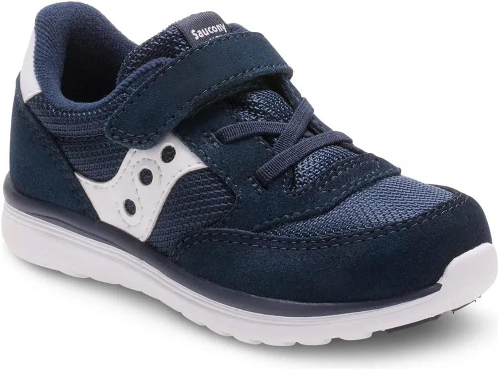 Детские кроссовки для девочек Jazz Lite A/C Saucony, Navy/White — фото 3