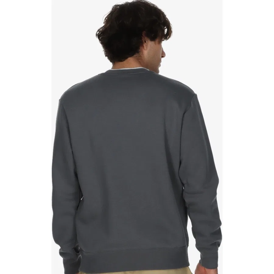 Свитшот спортивный с длинным рукавом Nike Air Crew Neck, Серый — фото 4