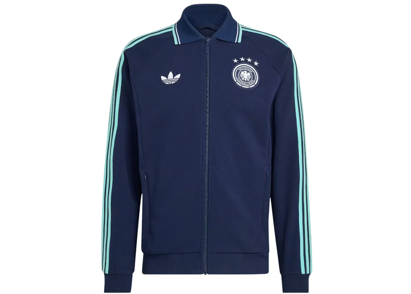 Мужская куртка с длинным рукавом Germany Away Anthem Adidas, цвет Collegiate Navy