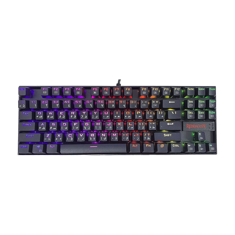 

Клавиатура игровая Redragon Kumara K552, Blue, черный, английская/арабская раскладка