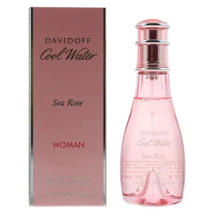 Туалетная вода цветочная Davidoff Cool Water Sea Rose, 50 мл