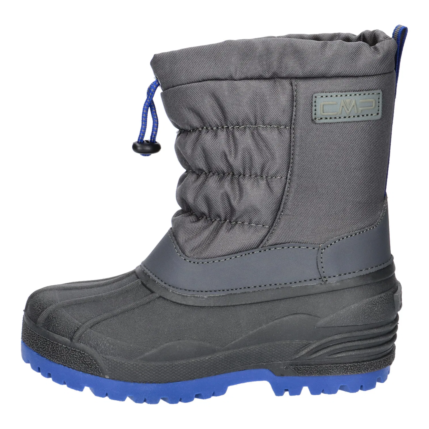 Детские зимние ботинки с высоким голенищем CMP Kids Hanki 3.0, Grau / Schwarz / Mediterranes Blau — фото 2