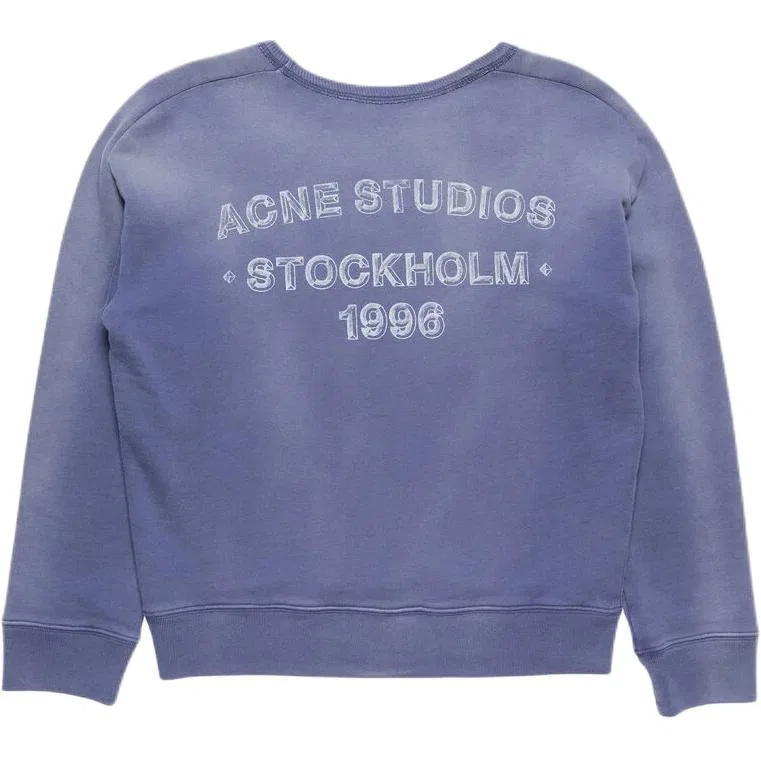 Свитшот с логотипом Acne Studios, Marine