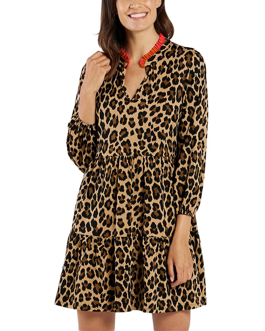 

Платье Jude Connally Dolly с ярусами, коричневый