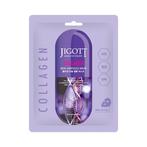 

Тканевая маска для лица, 1 шт. Jigott Collagen