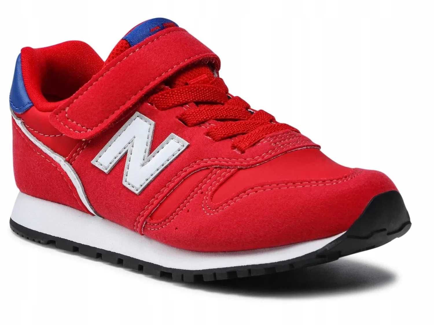Детские кроссовки с липучкой New Balance 373, Цвет: Rot — фото 3