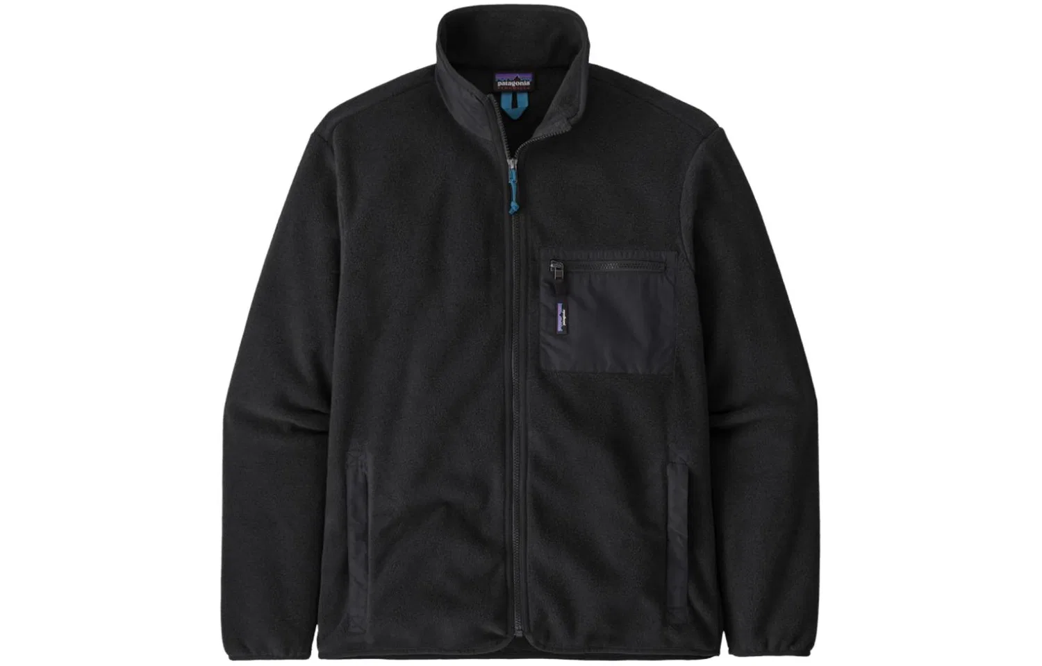 Мужской флисовый свитер Patagonia, Black