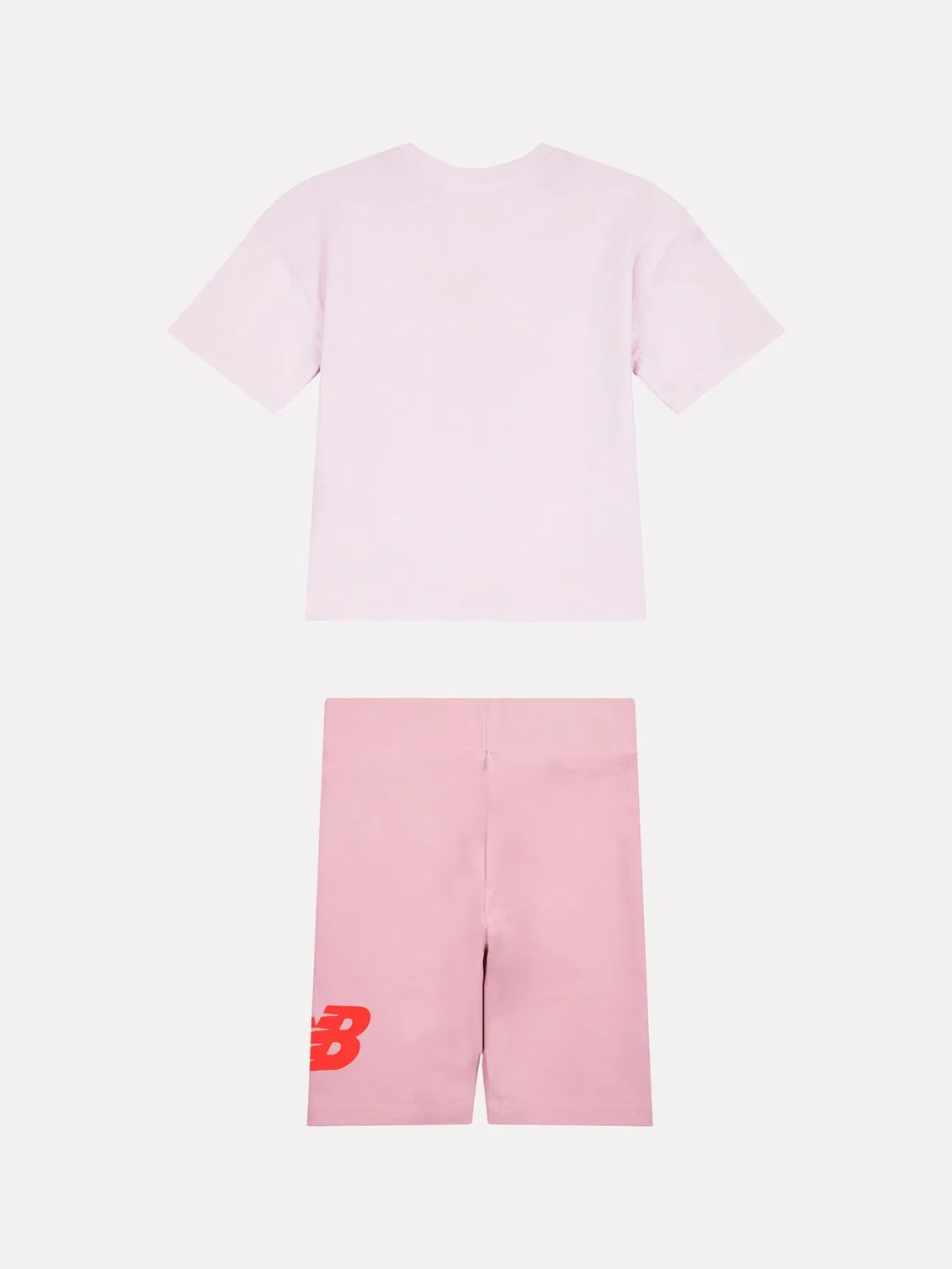 Комплект из футболки и шорт New Balance, Baby Pink — фото 2