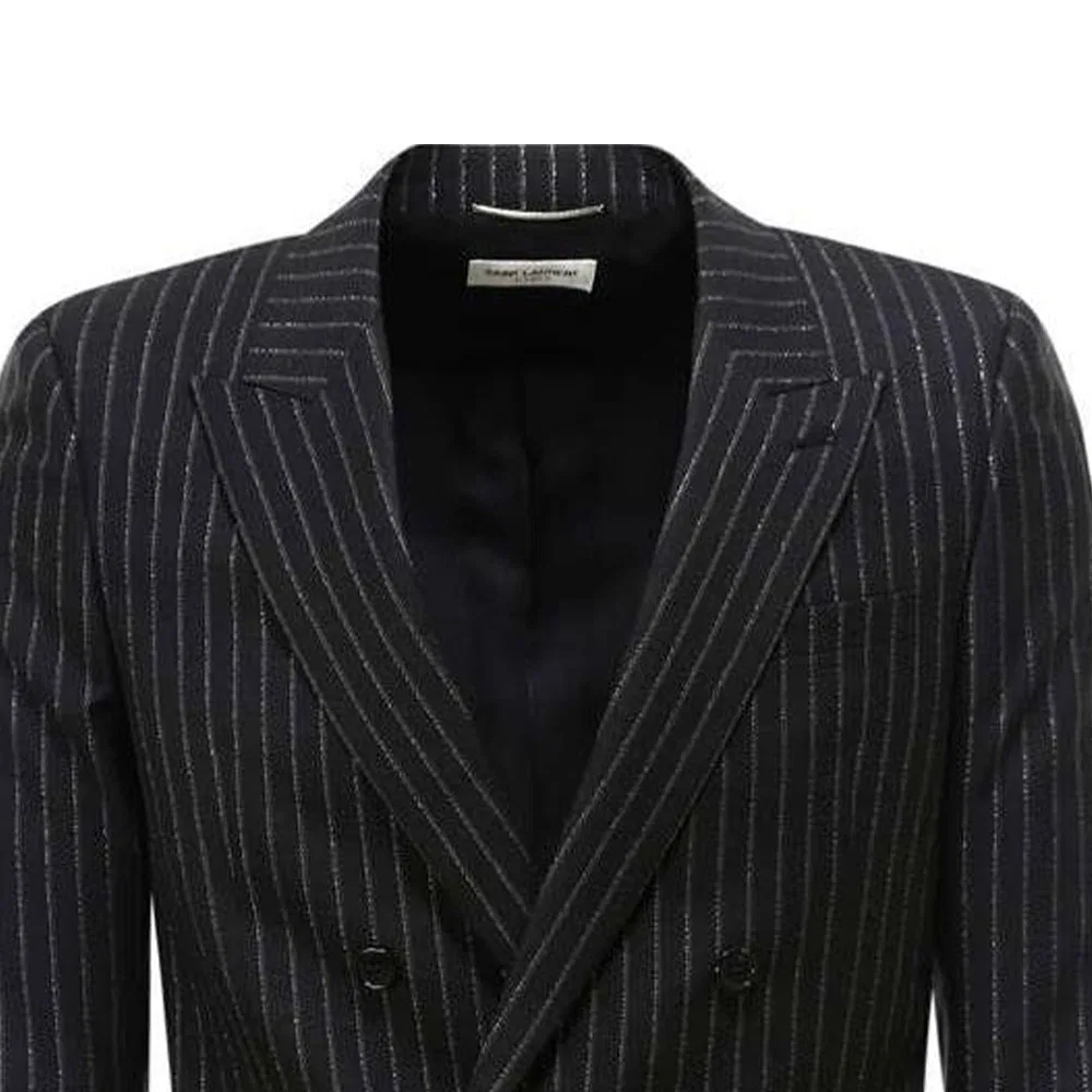 Деловой костюм Black, Saint Laurent — фото 4