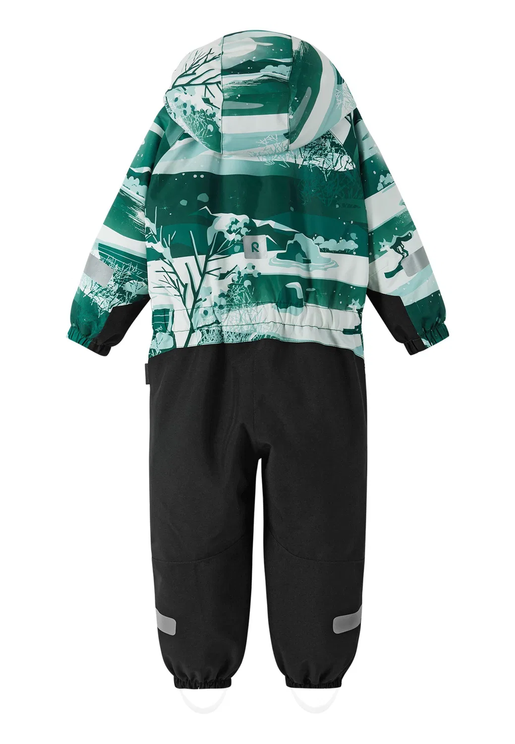 Детский зимний комбинезон Reimatec Schneeanzug Winteroverall Kurikka Reima, Grun Weiß — фото 2