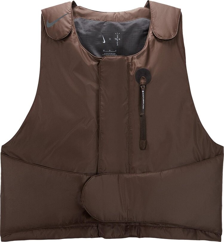 

Жилет Cactus Jack by Travis Scott x Nike NRG BH Vest 'Velvet Brown', коричневый