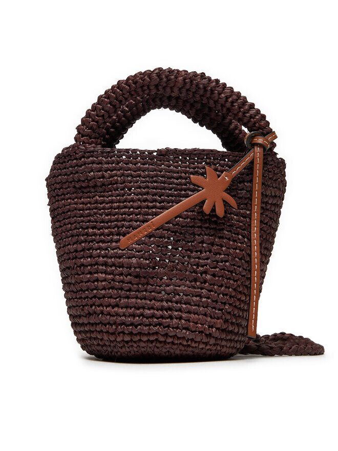 

Классическая сумка Handcrafted Raffia Summer Bag Mini V 7.4 Manebi, коричневый