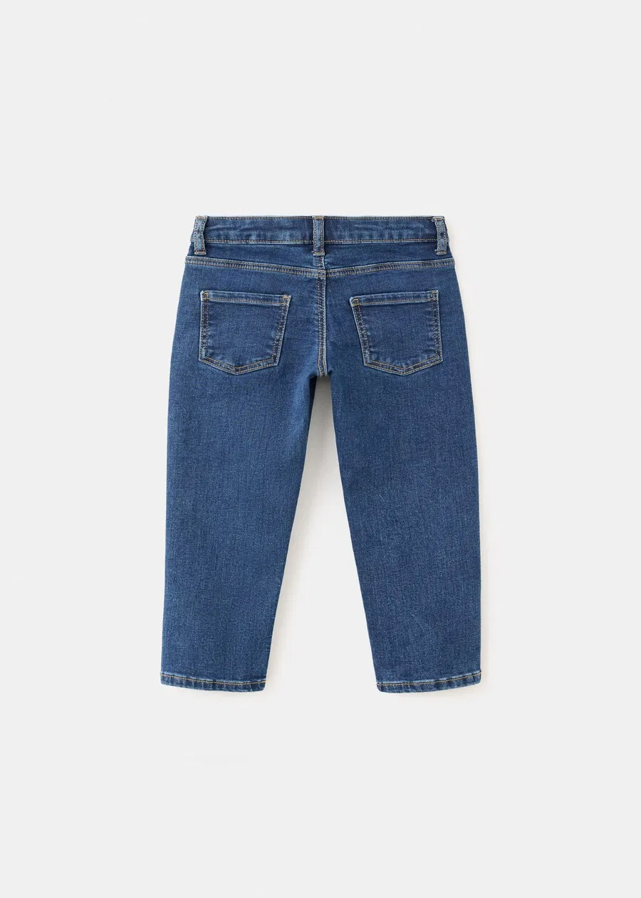 Детские джинсы MANGO KIDS Regular Jeans 'DIEGO' синего цвета — фото 2