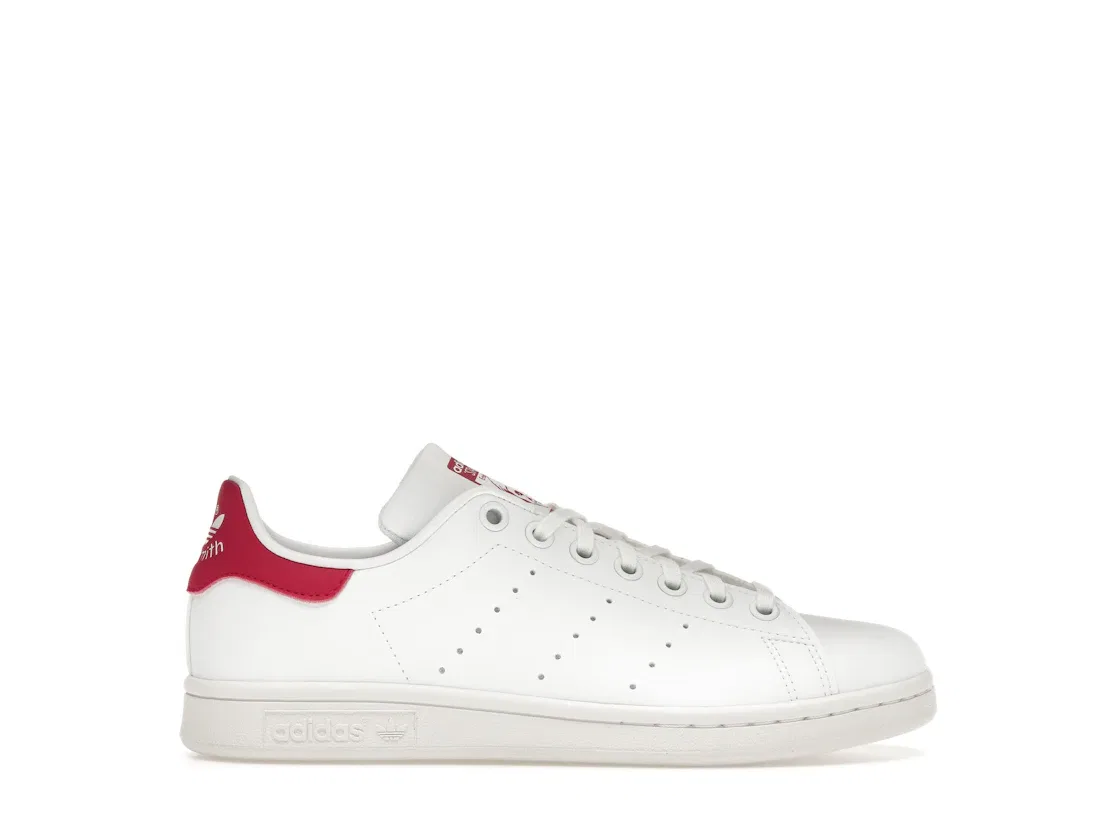 Детские кроссовки Lifestyle с перфорированным верхом Adidas Stan Smith, Cloud White Cloud White Bold Pink