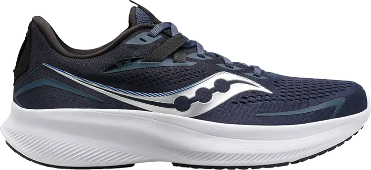 

Кроссовки Saucony Ride 15 Navy Silver, синий