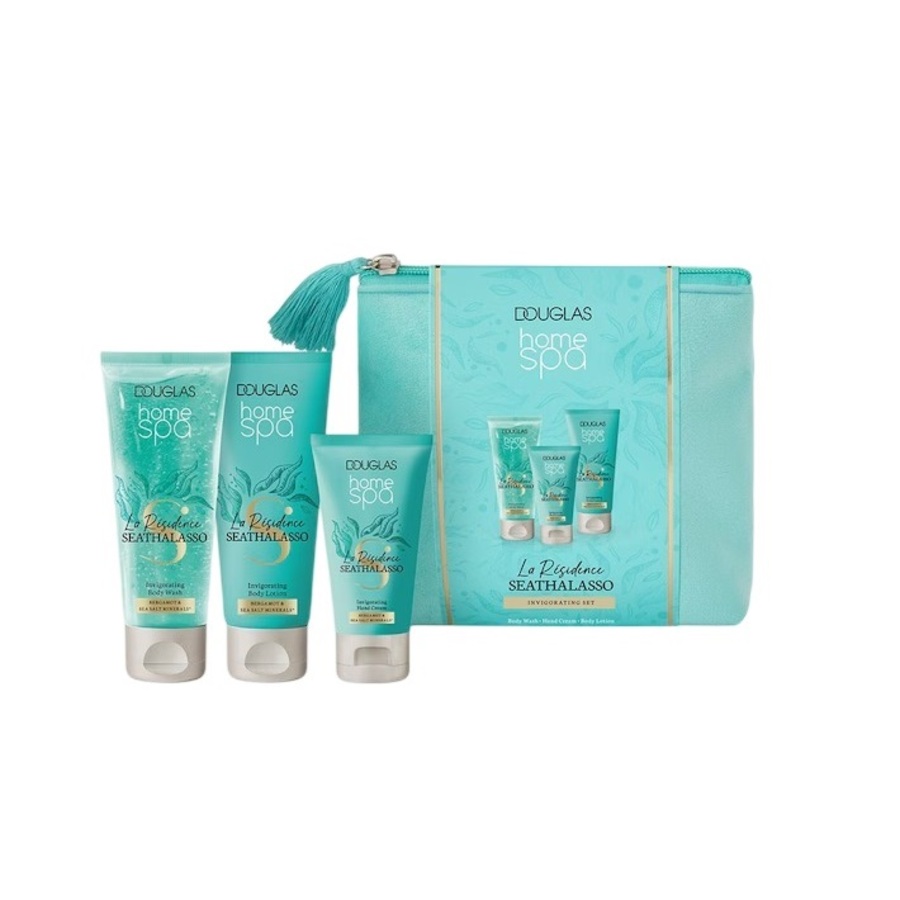 Набор для ухода за телом Douglas Collection Home Spa La Résidence Seathalasso, 3 предмета