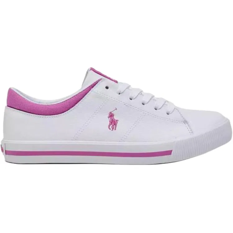 Детские кроссовки для скейтбординга Polo Ralph Lauren, White Pink — фото 3