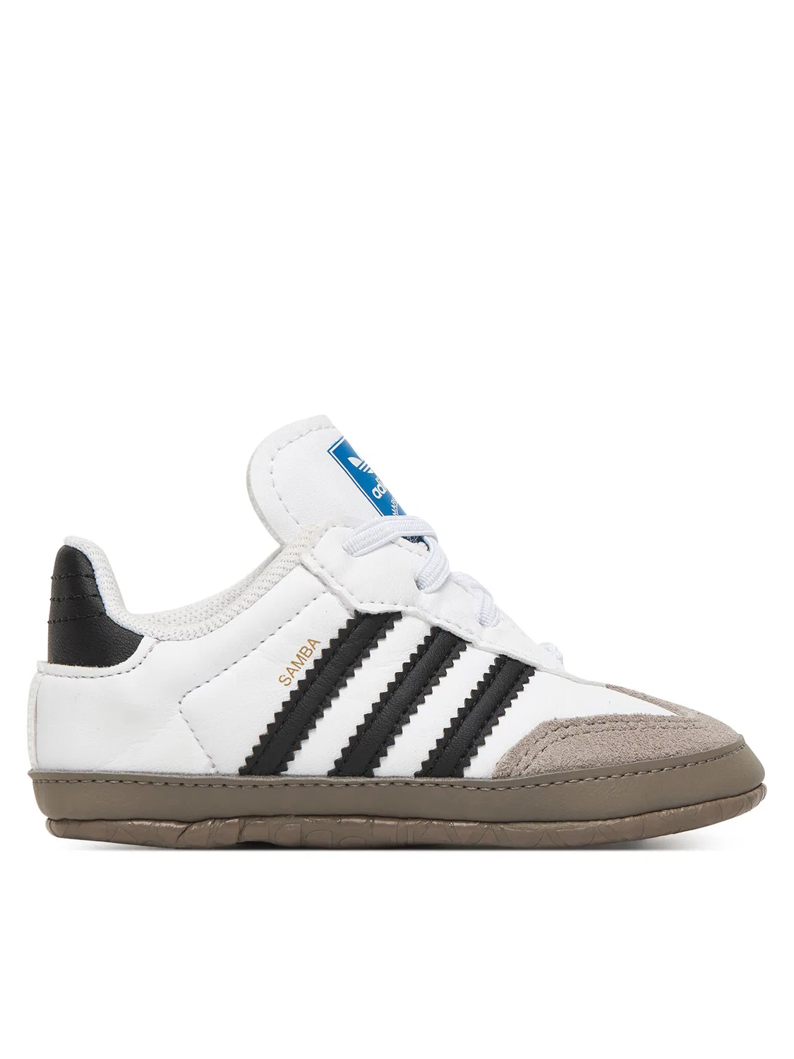 Кроссовки для мальчика Samba Crib Adidas, белый