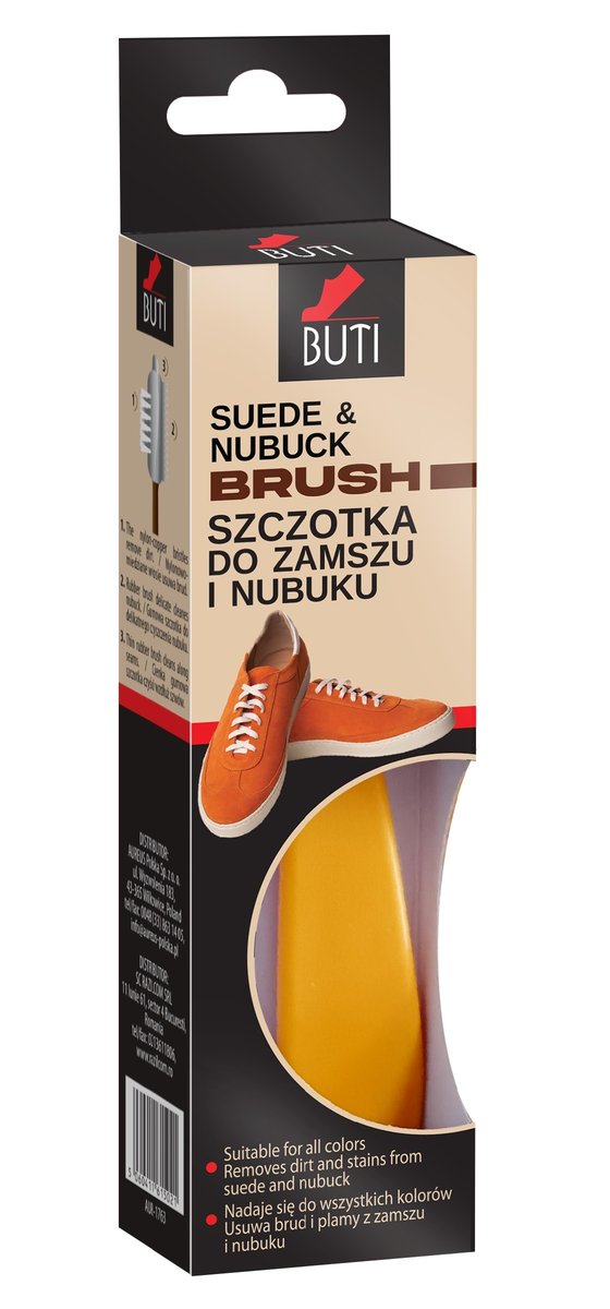 

BUTI Brushes Щетка 3-в-1 для замши и нубука 1 шт Inna