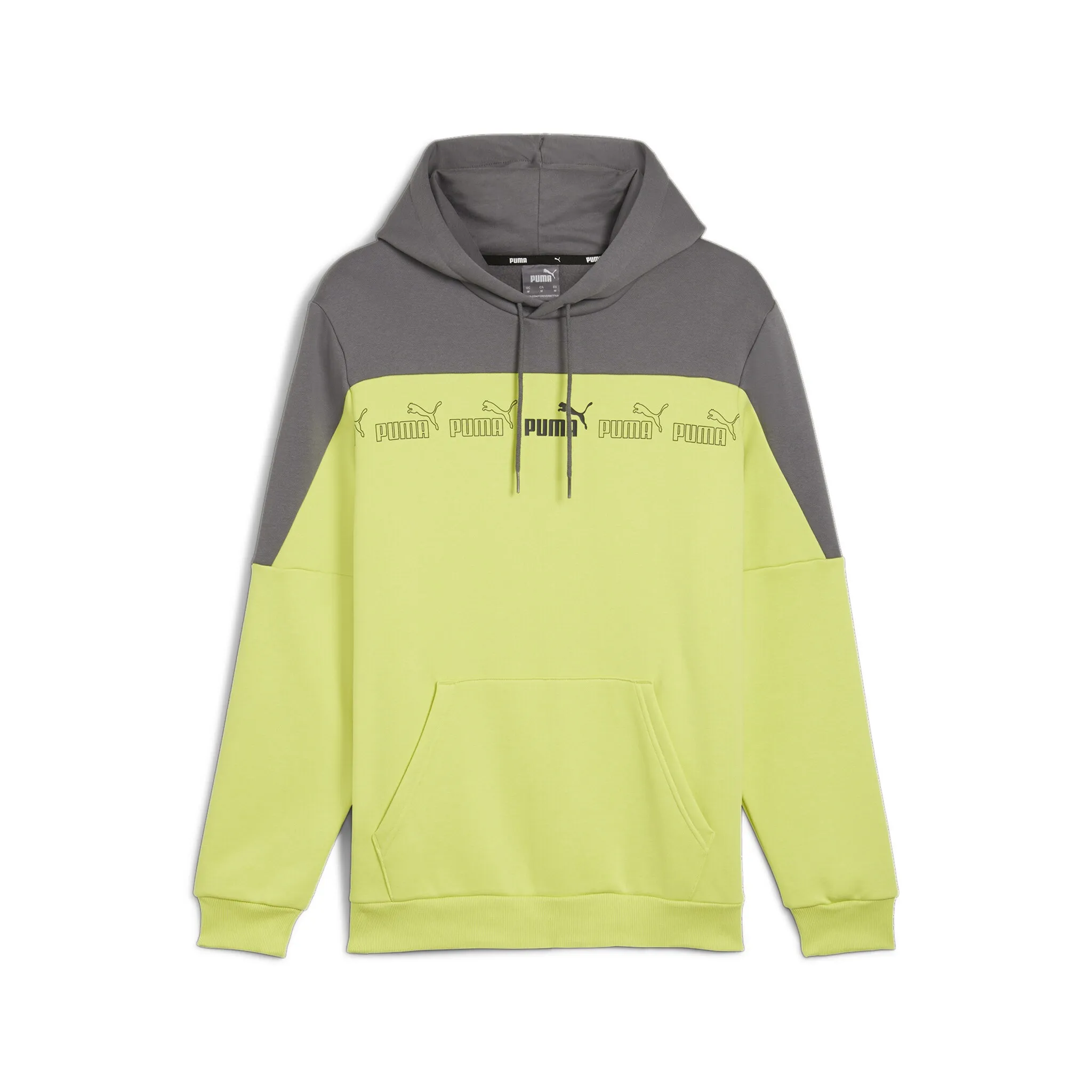 

Толстовка PUMA "Around the Block Hoodie Men", цвет Lime Sheen Green
