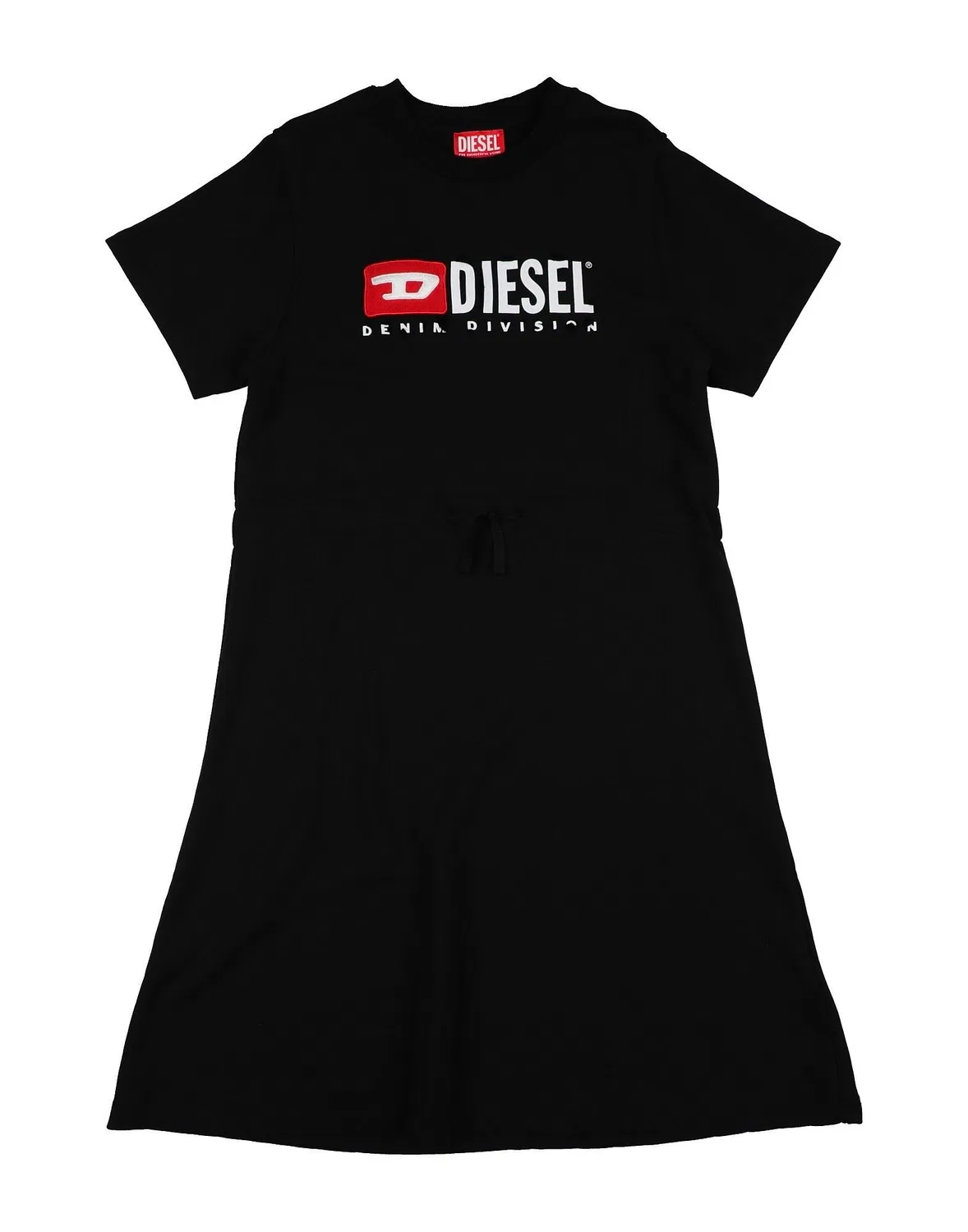 Детское платье для девочек с принтом Diesel, черный