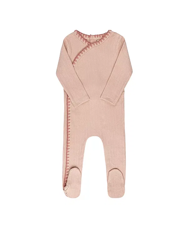 Детский комбинезон с длинным рукавом Whip Stitch Collection Ely'S & Co., розовый