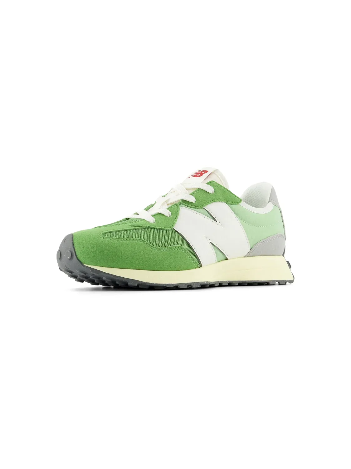 Кроссовки из замши с панелями New Balance, зеленый — фото 3