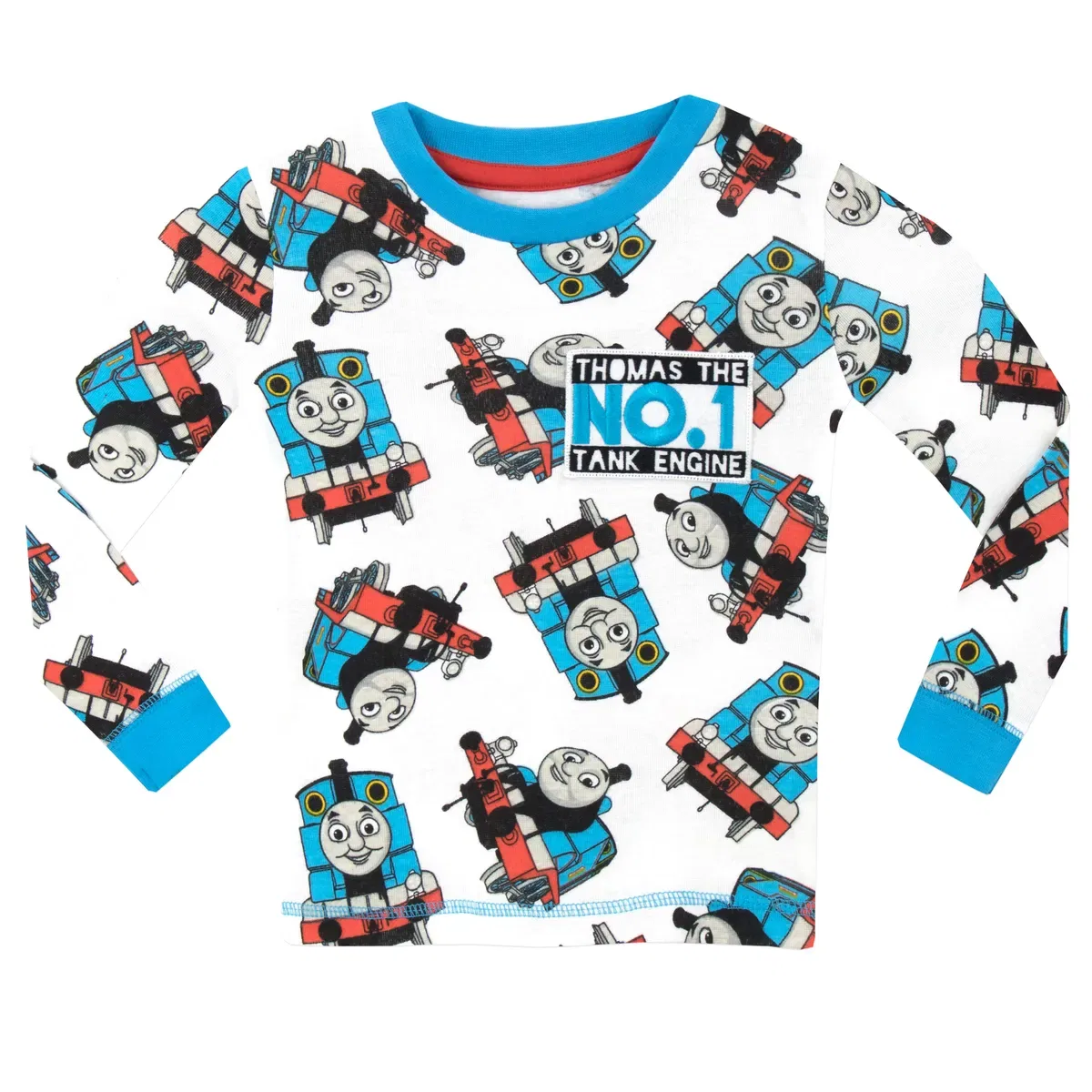 Детский пижамный комплект с принтом No.1 Tank Engine Thomas & Friends, Multi — фото 2