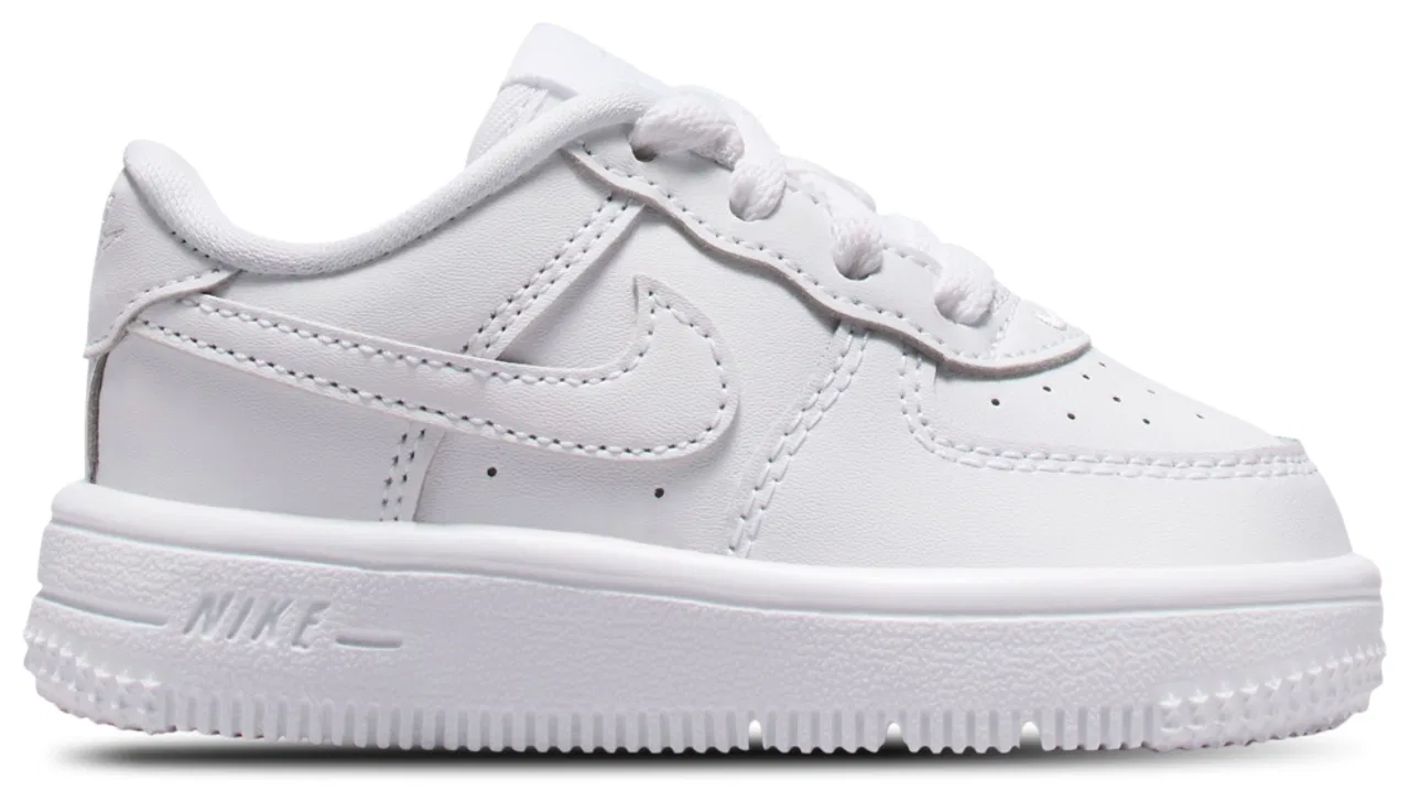 Кроссовки для мальчиков Air Force 1 Low Lace Nike, белый