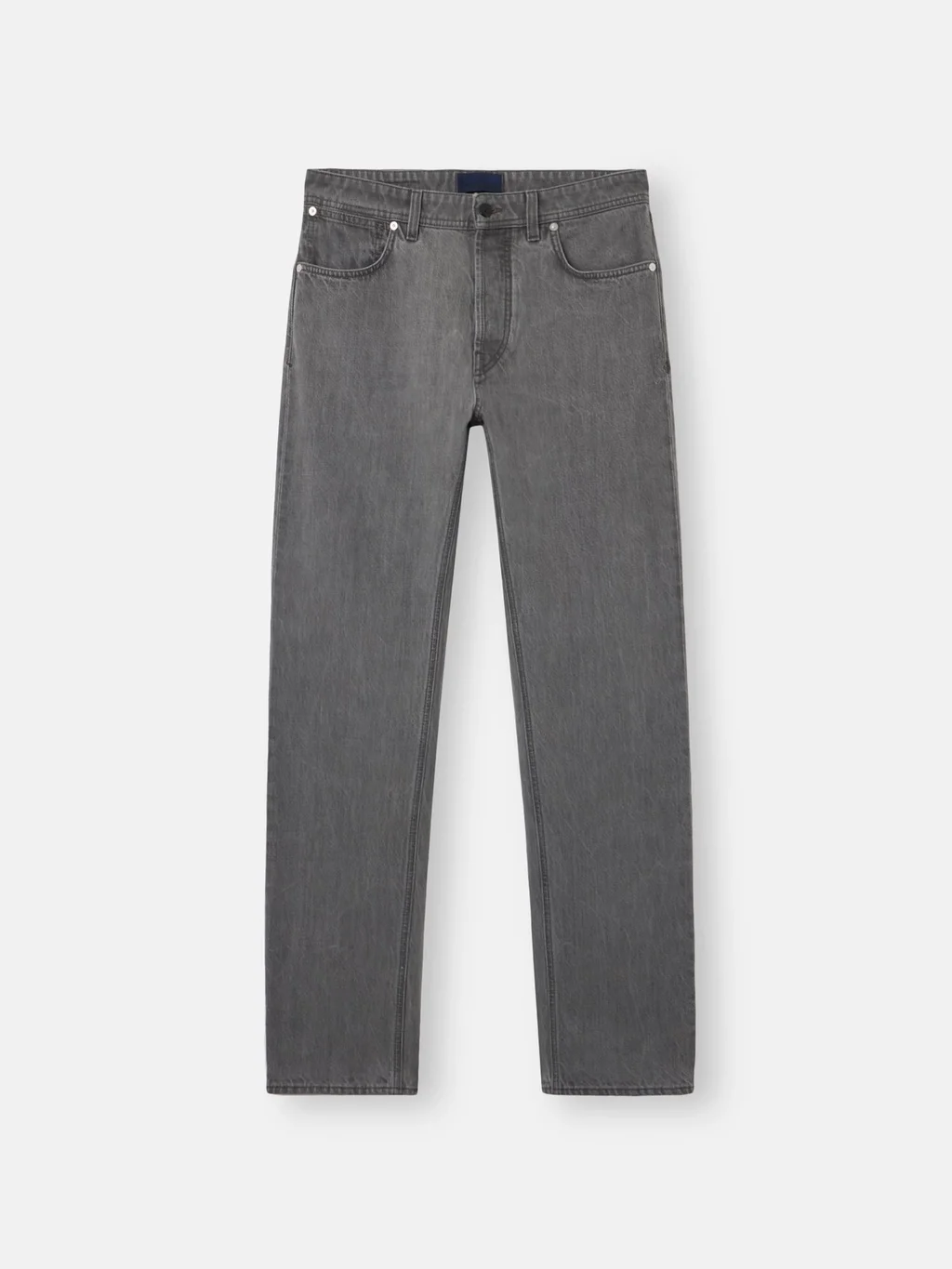 Мужские джинсы Stone Island Regular-straight-fit Five-pocket, светло-серый — фото 2