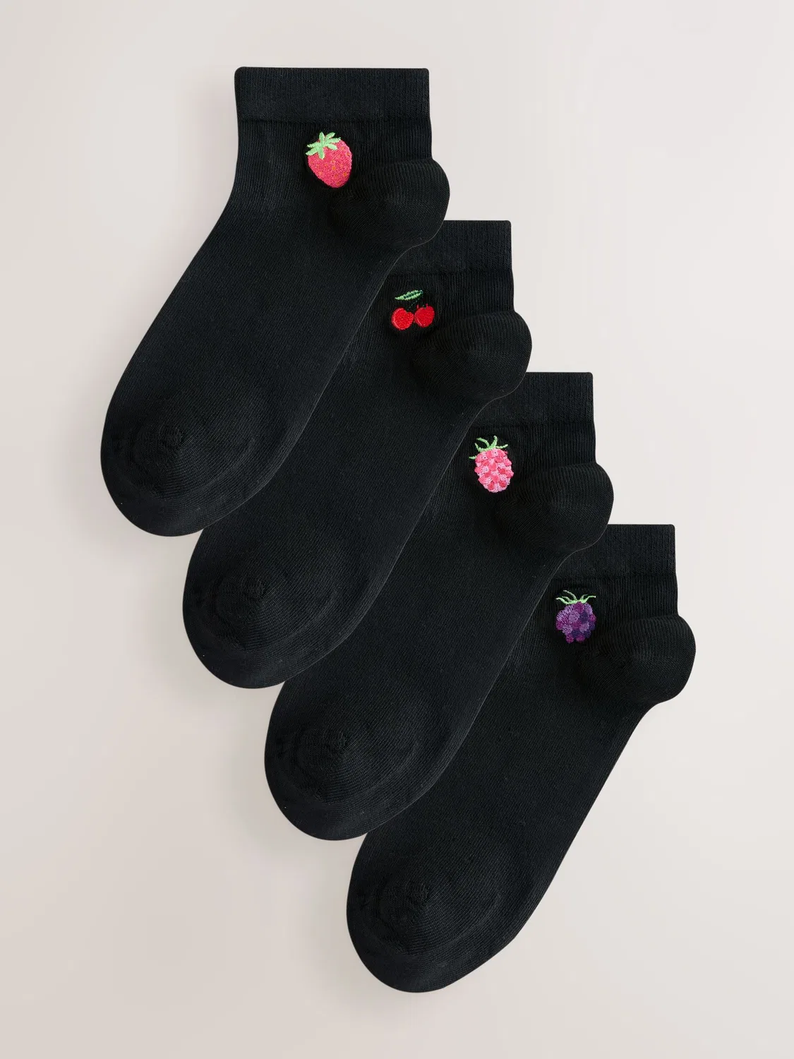 Носки с вышивкой Berries 4 Pack Next, Berries