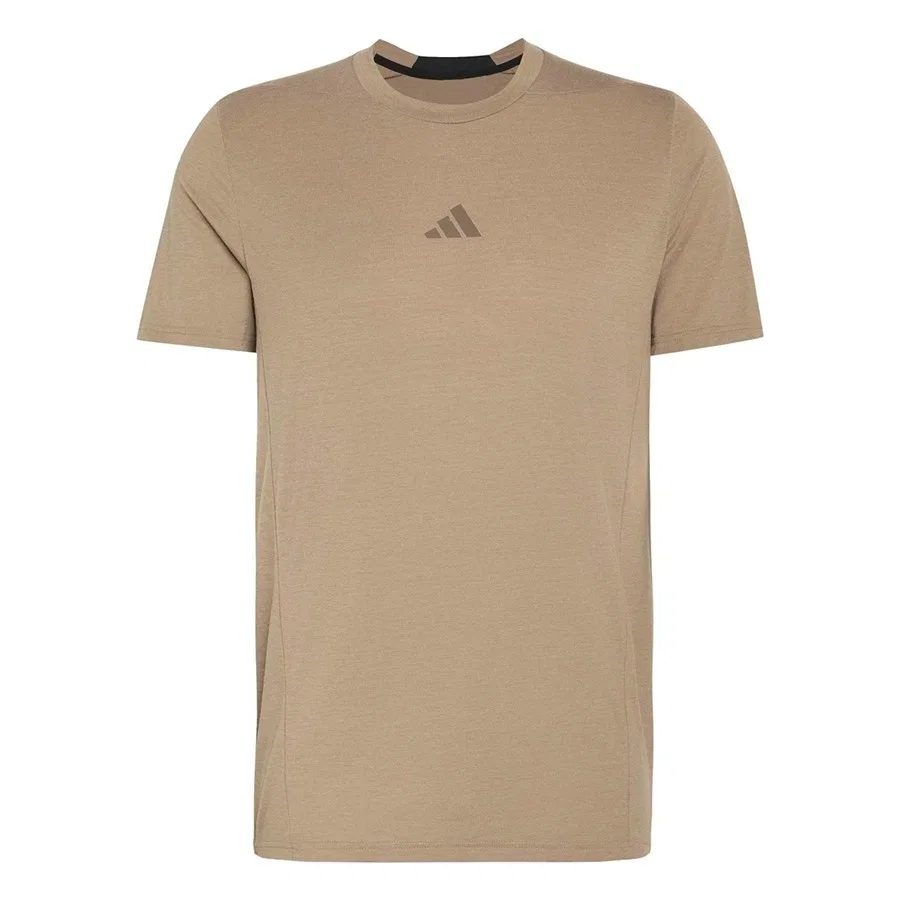 Мужская футболка с принтом D4T Tee adidas, Бежевый