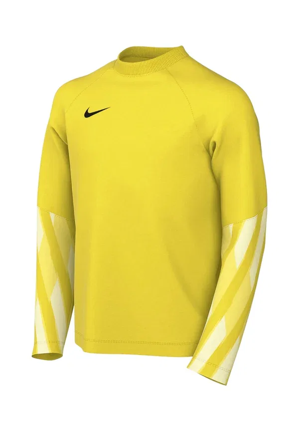 Футболка с принтом Long sleeved top Nike Performance Желтый, Черный