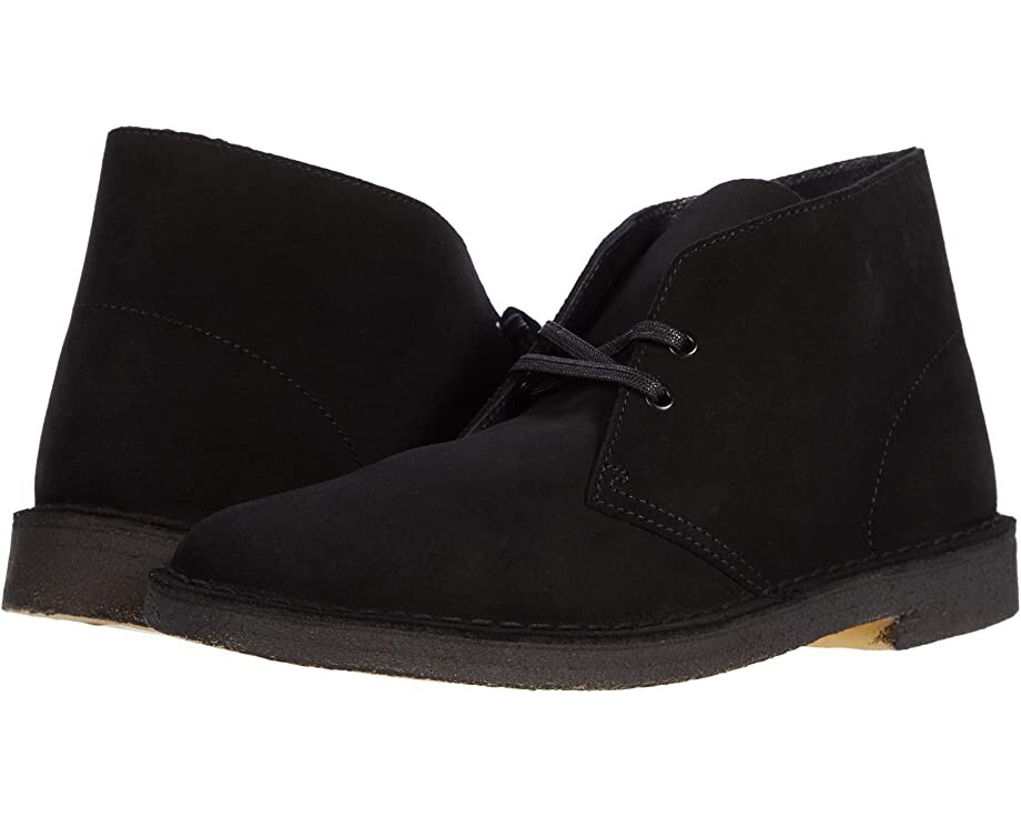 

Ботинки Desert Boot Clarks, черный