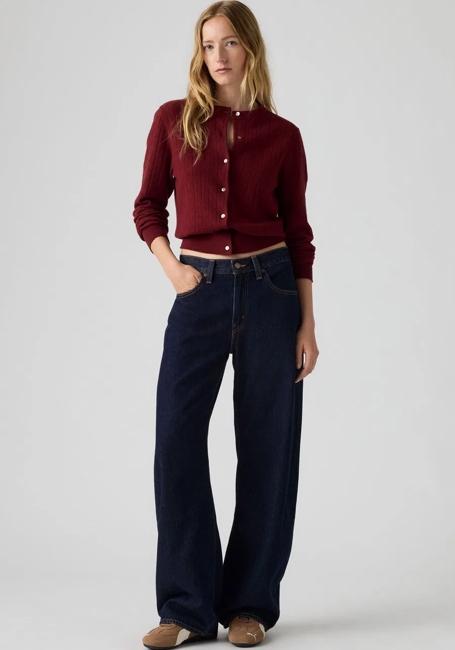 Джинсы LEVI'S Baggy Jeans 'Middy' цвета морской синевы — фото 3