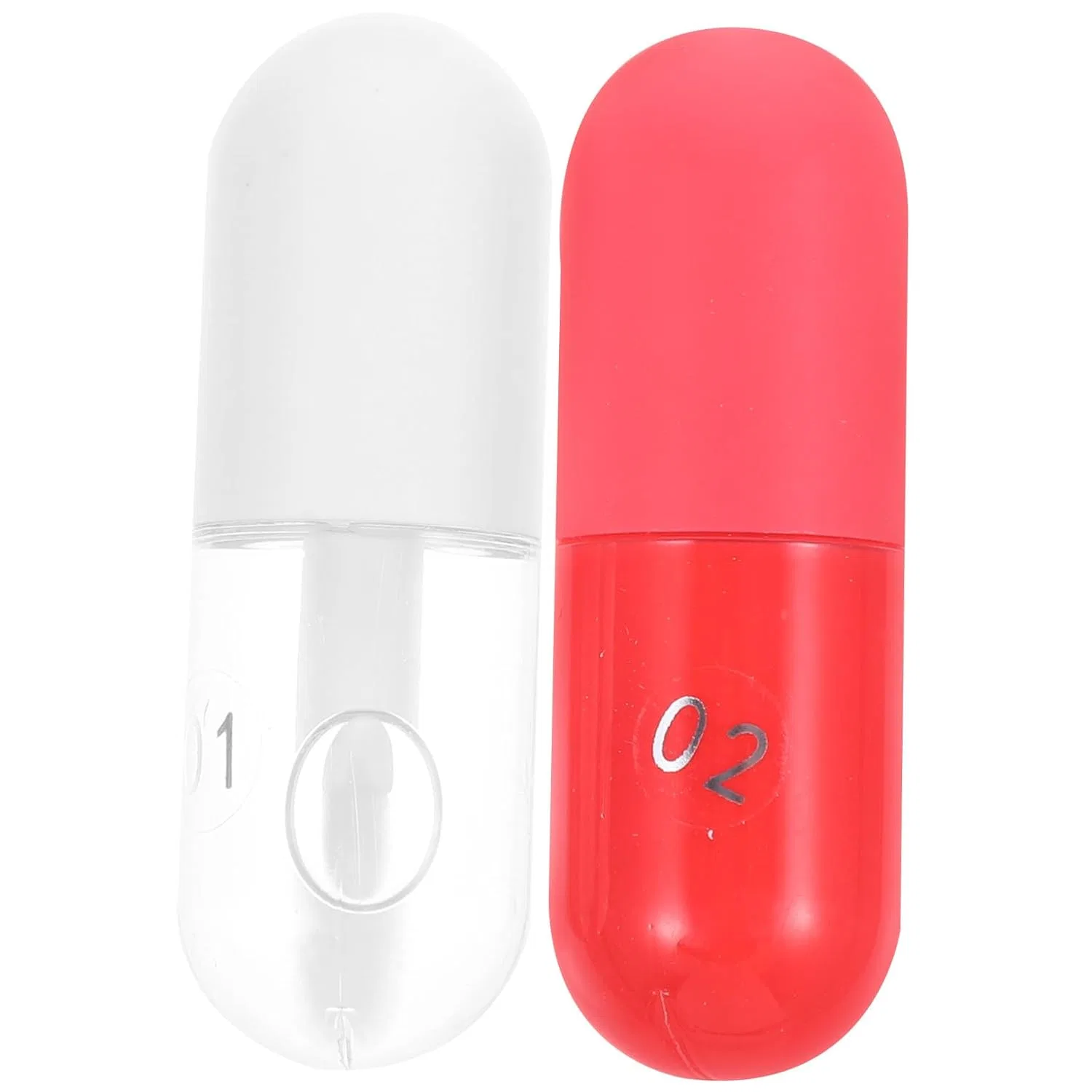 Лип Оил Набор из 2 шт, FRCOLOR, Rosy Transparent