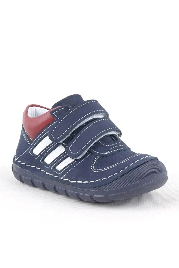 Детские туфли для мальчиков кожаные Grizzy Rakerplus, Navy Blue