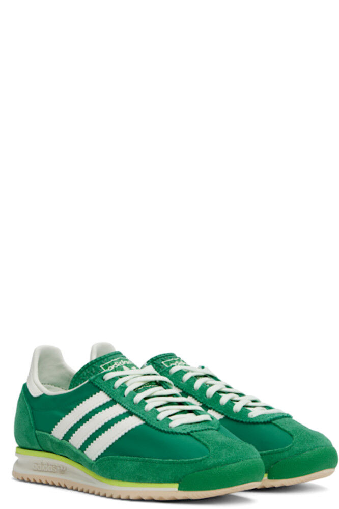 Зеленые кроссовки SL 72 OG Adidas Originals — фото 4
