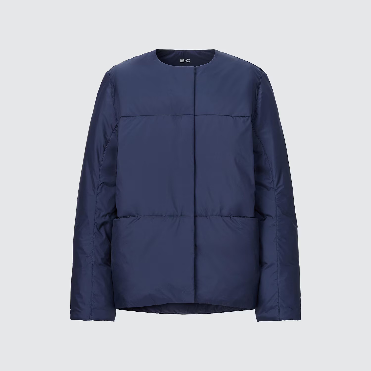 

Легкий пуховик UNIQLO, 69 темно-синий