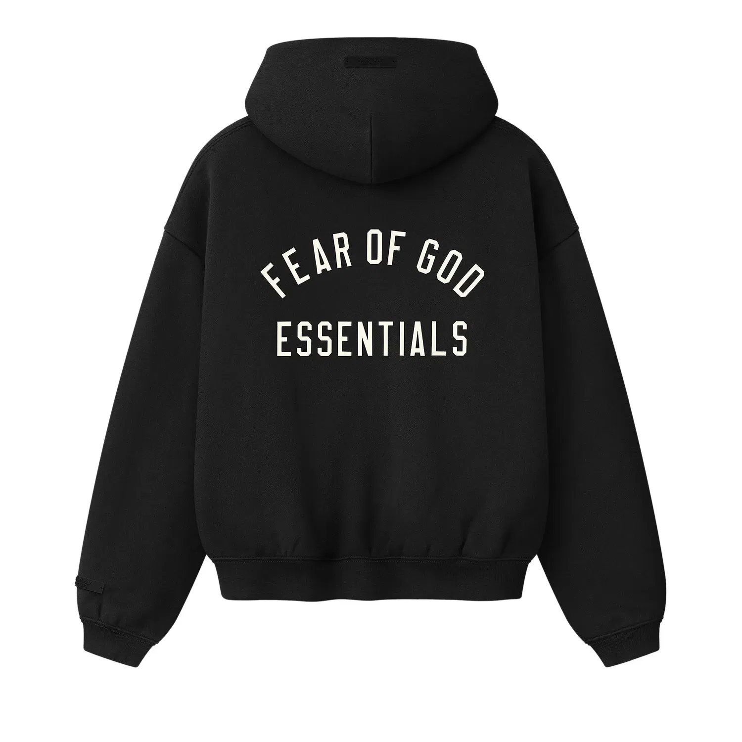 Классическая толстовка на молнии Fear of God Essentials, черный — фото 2