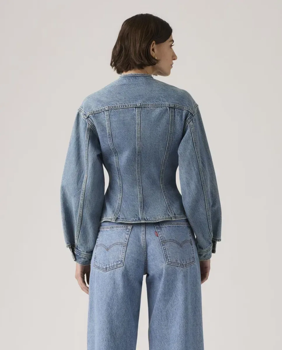 Женская куртка из денима модель Cazadora vaquera Levi's, Azul Índigo — фото 2