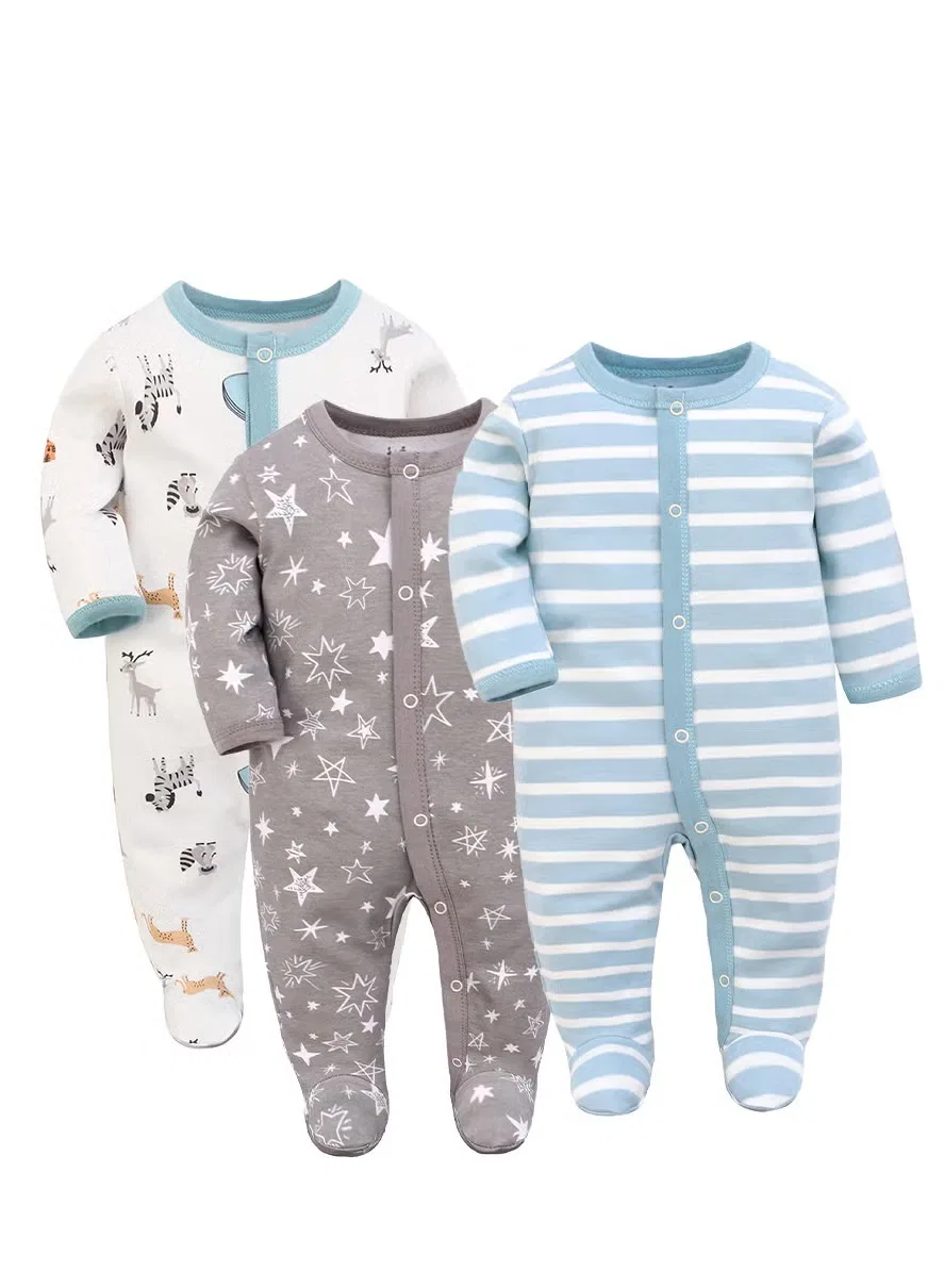Боди-комбинезон с принтом комплект из 3 предметов Miracle Baby, олень