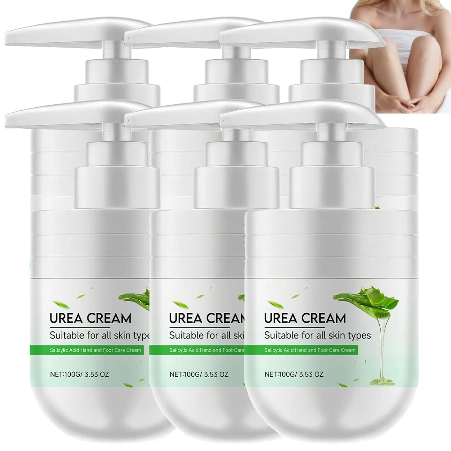Крем для тела Harnstoff-Creme XINRAN, 6 шт, 100 г