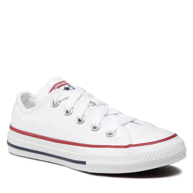 Кеды Converse Yth C/T All Star 3J256 Optical White, белый — фото 3