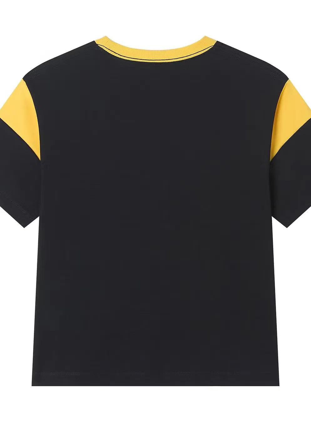 Футболка с принтом Minions relaxed earthling Giordano, черный — фото 2
