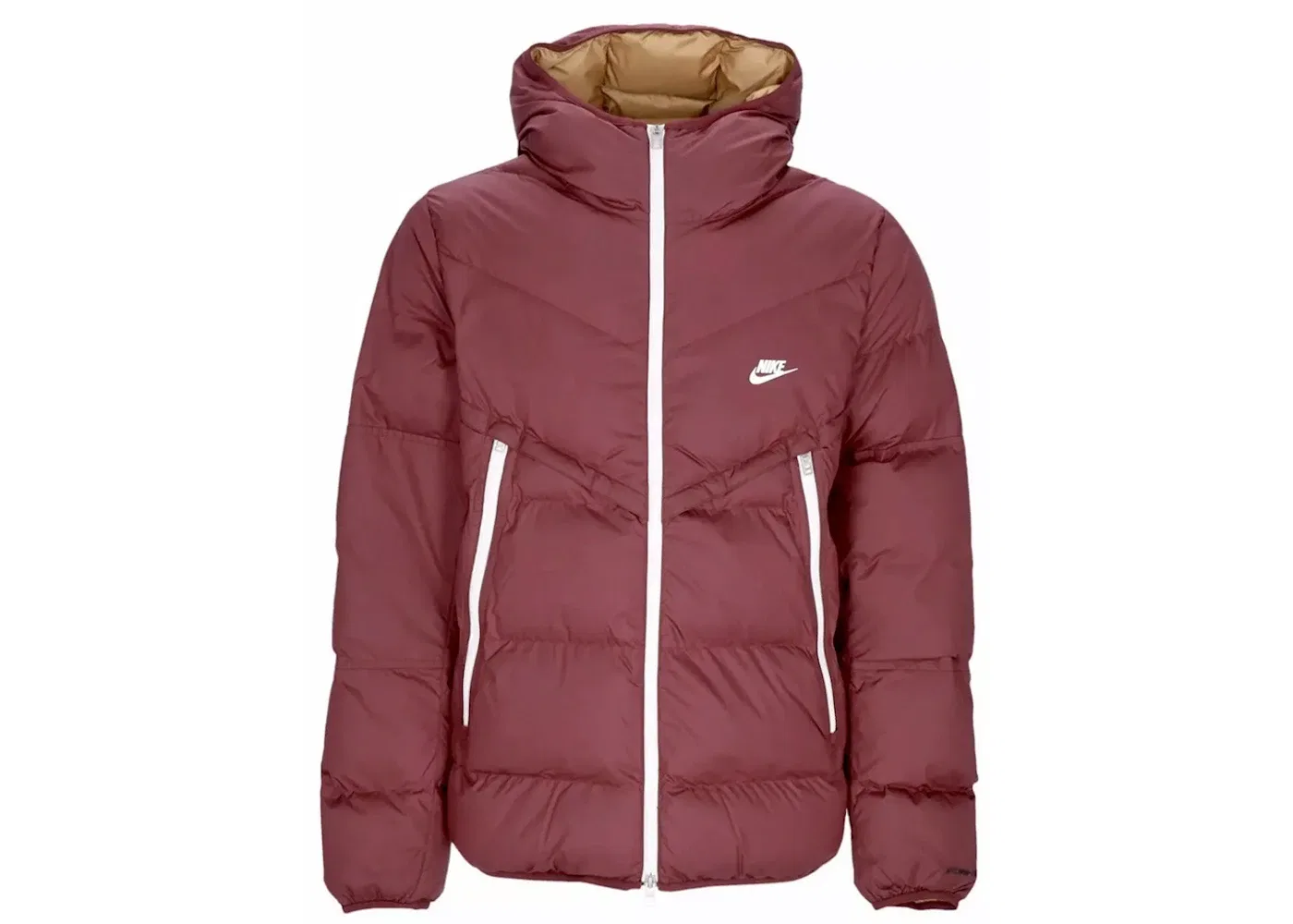 Мужской утепленный пуховик с принтом Windrunner Primaloft Nike, фиолетовый