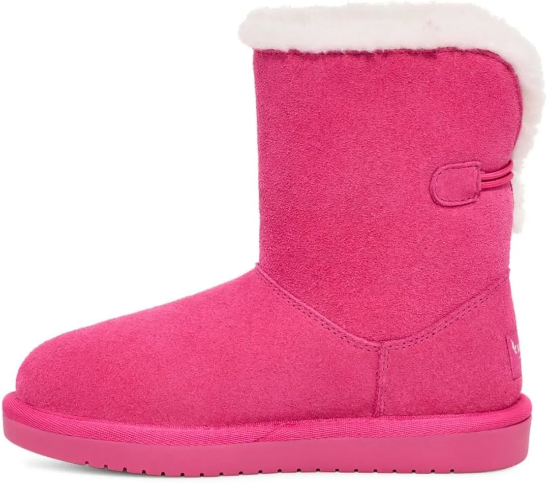 Детские сапоги для девочек Nalie Short Koolaburra by UGG, Fuchsia — фото 4