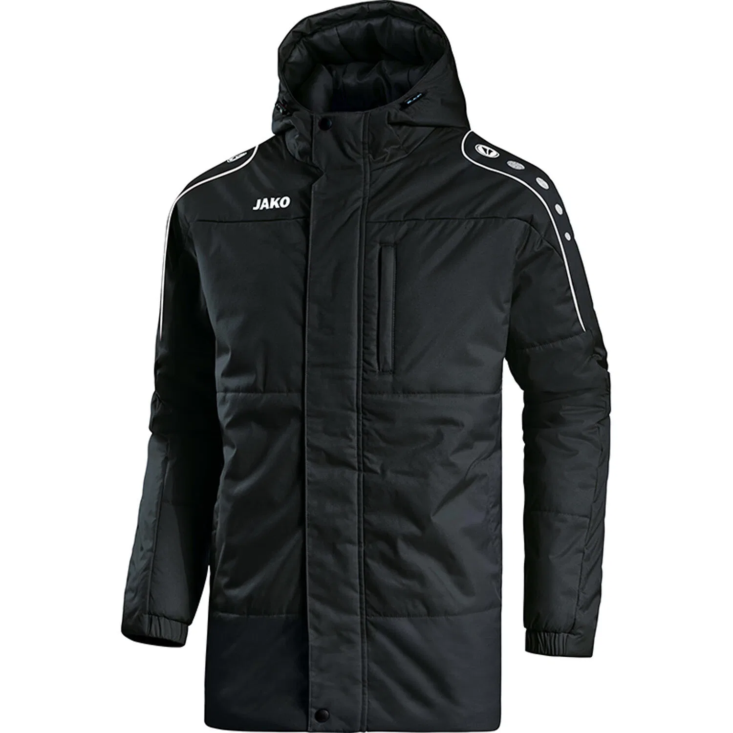 Детская куртка Active 7197 Jako, Schwarz/Weiss