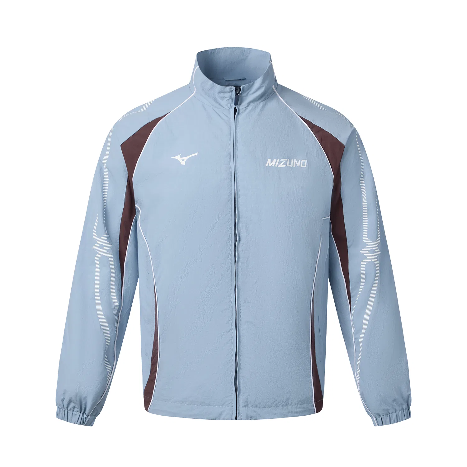 Детская куртка с воротником-стойкой Sunny Mountain Blue Mizuno