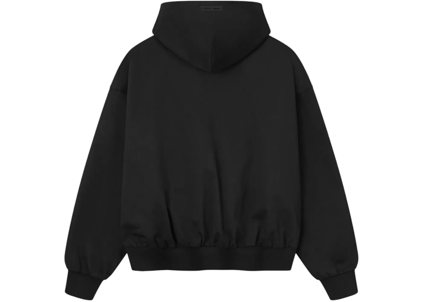 Мужская куртка-бомбер с капюшоном из твила Bomber Fear of God, Jet Black — фото 2